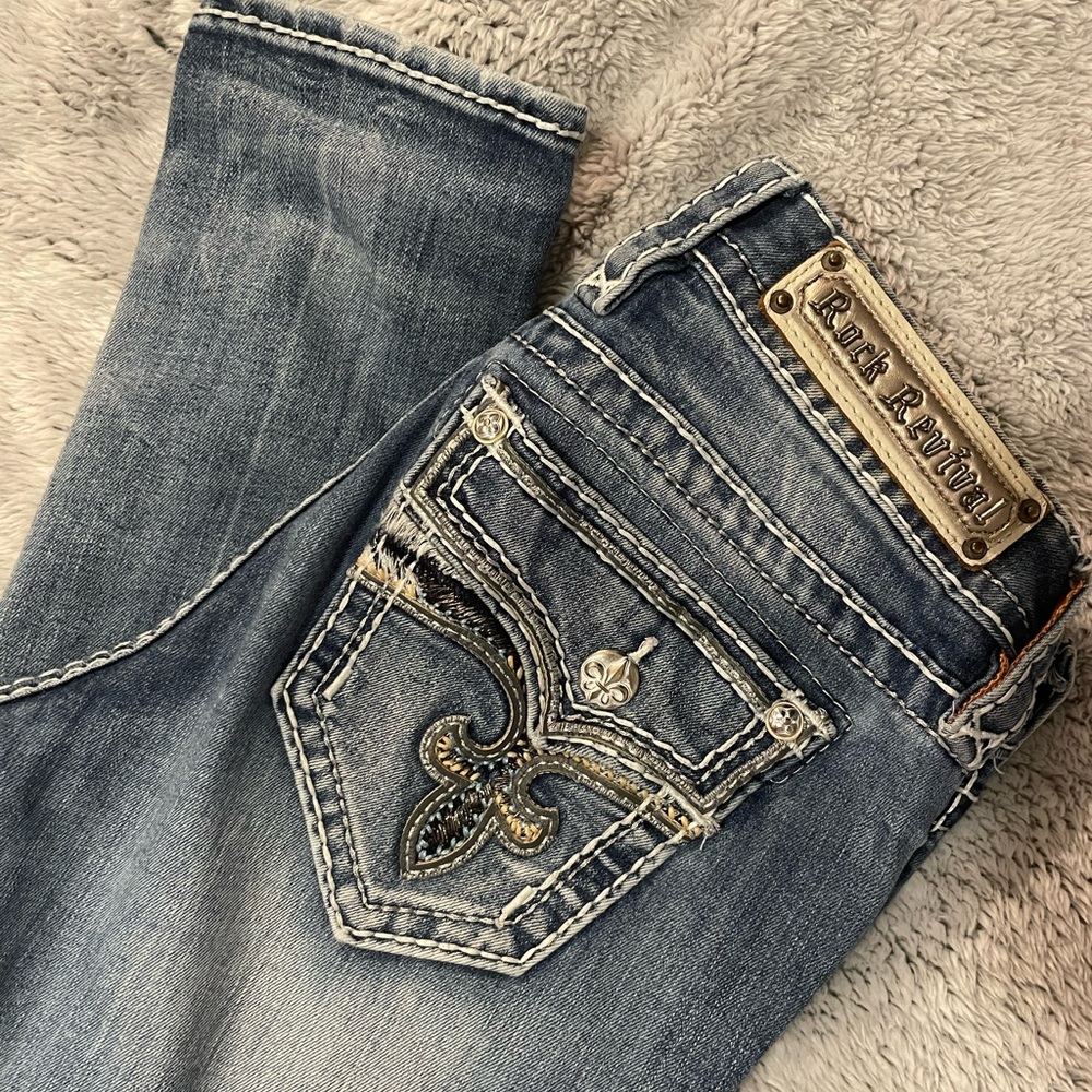 Women Rock Revival Jeans. Great Condition! View 3